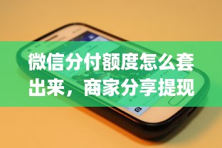 邹平微信分付套出来多少 揭秘邹平微信分付，套出来多少，看这里！