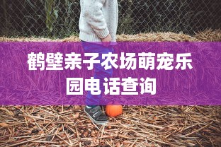 鹤壁亲子农场萌宠乐园电话查询