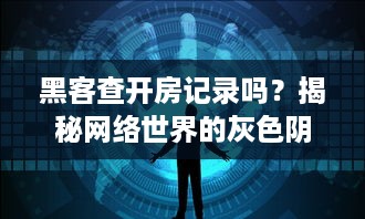 黑客查开房记录吗？揭秘网络世界的灰色阴影