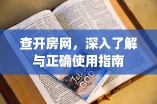查开房网，深入了解与正确使用指南