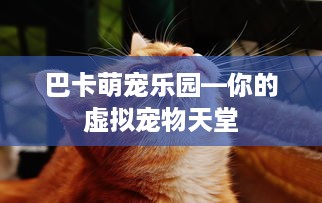 巴卡萌宠乐园—你的虚拟宠物天堂