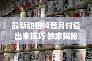 最新甜橙抖音月付套出来技巧 独家揭秘最新甜橙抖音月付套出来技巧，轻松省下大把银子！