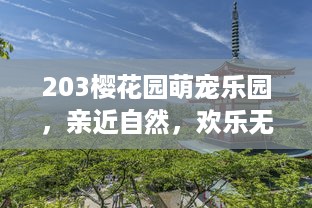 203樱花园萌宠乐园，亲近自然，欢乐无限