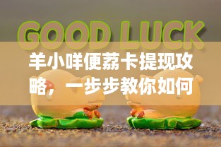 羊小咩便荔卡提现攻略，一步步教你如何操作，看这里就懂！
