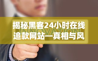 揭秘黑客24小时在线追款网站—真相与风险剖析