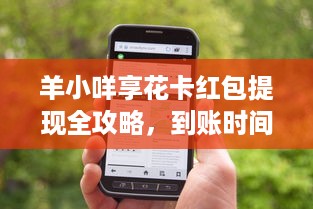 羊小咩享花卡红包提现全攻略，到账时间、技巧与避坑指南