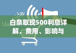 白条取现500利息详解，费用、影响与案例剖析