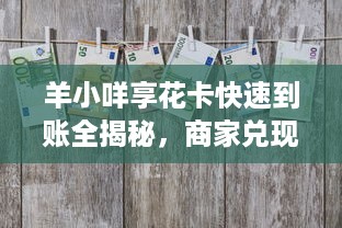 羊小咩享花卡快速到账全揭秘，商家兑现的三大核心技巧+实操指南