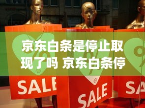 京东白条是停止取现了吗 京东白条停止取现？真相大揭秘！