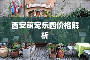 西安萌宠乐园价格解析