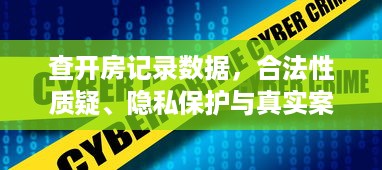 查开房记录数据，合法性质疑、隐私保护与真实案例解析