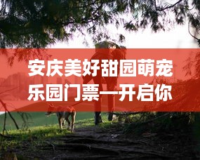 安庆美好甜园萌宠乐园门票—开启你的宠物探险之旅