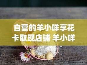 自营的羊小咩享花卡取现店铺 羊小咩享花卡，你的专属取现神器，自营店铺带你轻松享生活！