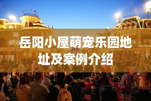 岳阳小屋萌宠乐园地址及案例介绍