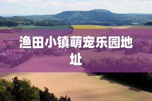 渔田小镇萌宠乐园地址