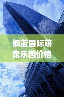 枫蓝国际萌宠乐园价格解析