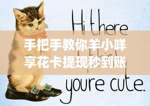 手把手教你羊小咩享花卡提现秒到账的隐藏技巧（附防坑指南）