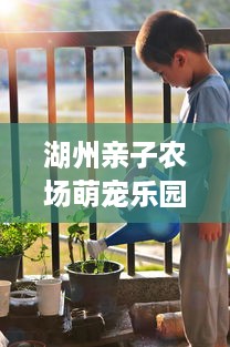 湖州亲子农场萌宠乐园模式探索