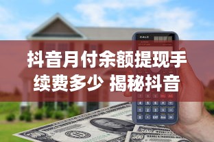 抖音月付余额提现手续费多少 揭秘抖音月付余额提现手续费，费用明细及案例分析