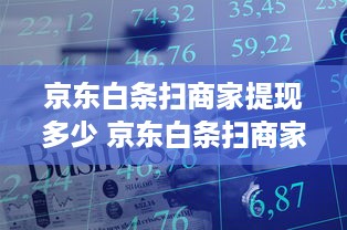 京东白条扫商家提现多少 京东白条扫商家提现攻略，轻松提现，金额随心所欲！