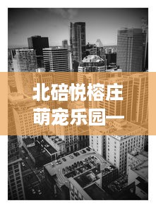 北碚悦榕庄萌宠乐园—与爱宠共度欢乐时光