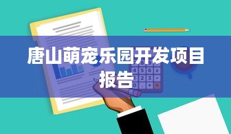 唐山萌宠乐园开发项目报告