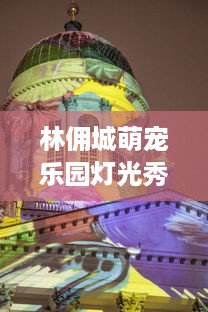林佣城萌宠乐园灯光秀