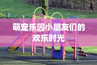 萌宠乐园小朋友们的欢乐时光