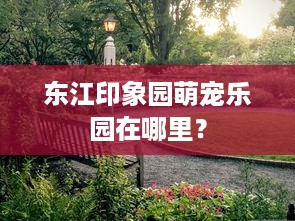东江印象园萌宠乐园在哪里？